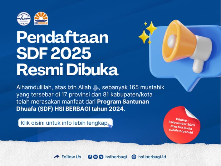 SDF 2025 Sasar 200 Kepala Keluarga, Hari Ketiga Sudah Masuk 174 Pendaftar