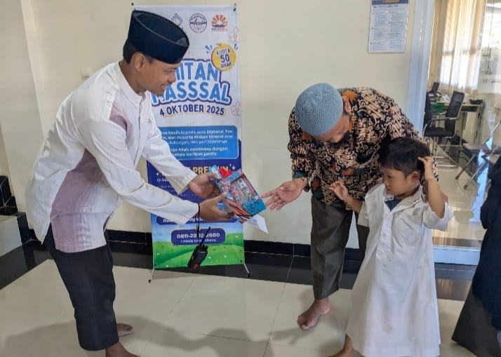 Kolaborasi HSI BERBAGI-STIT Riyadhussholihiin dalam Dakwah Membumi