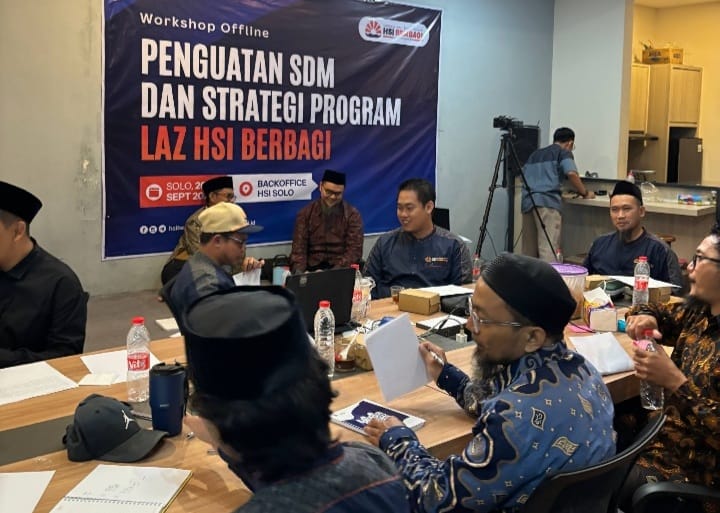 Workshop LAZ HSI BERBAGI: Perkuat SDM, Percepat Gerak, Perluas Manfaat